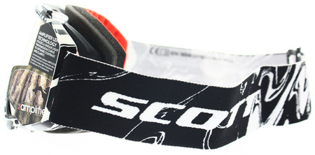 Gogle Scott Prospect AMPLIFIER czarny/biały Motocross Enduro EDYCJA LIMITOWANA