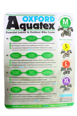Pokrowiec na motocykl rozmiar M CV202