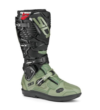 Buty SIDI CROSSFIRE 3 SRS CZARNO - ZIELONE ARMYNERO