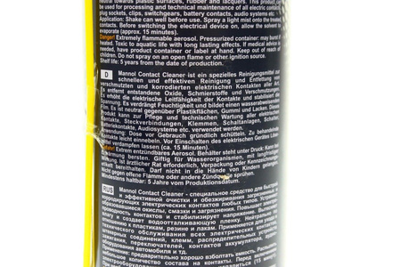 Mannol 9893 Contact Cleaner 450ml