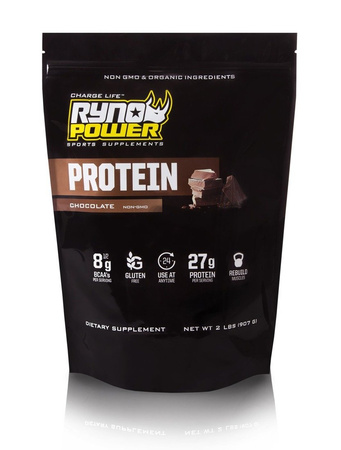 Ryno Power suplement diety Chocolate Protein proszek 0,9KG / 20 porcji
