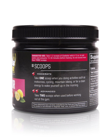 Ryno Power suplement diety Gladiator Pre Workout / 30 porcji