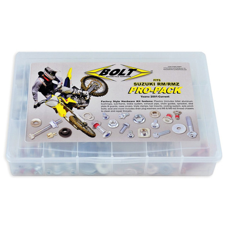 BOLT USA zestaw śrub Pro Pack Suzuki RM / RMZ