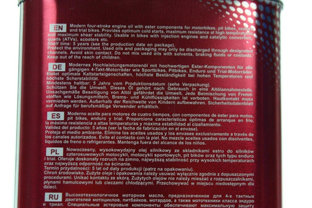 Mannol 7812 Motorbike 4-Takt 10W-40 1L MA2