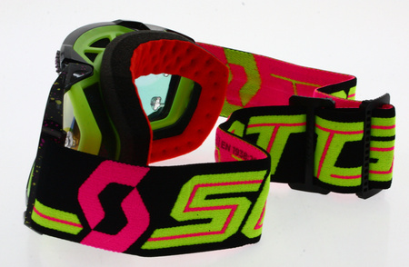 Gogle Scott Prospect czarny/żółty Motocross Enduro NOWE 2022