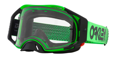 Oakley gogle Airbrake MX zielone Clear