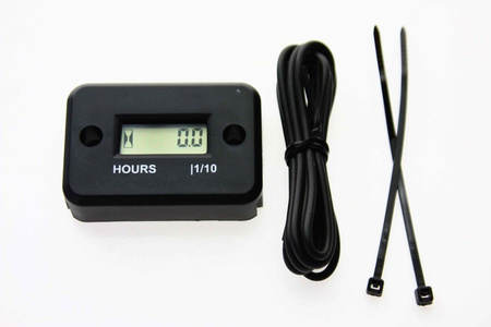 Drehzahlmesser Betriebsstundenzähler Motocross Motorsägen Hour Meter Schwarz