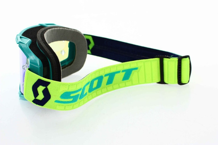 WYPRZEDAŻ Gogle Scott Fury AQUA ŻÓŁTY Motocross Enduro Downhill NEU 2020