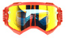 Gogle Scott Fury JASNY CZERWONY Motocross Enduro NEU 2022