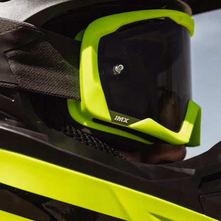 GOGLE IMX ENDURANCE YELLOW - SZYBA DARK + CLEAR