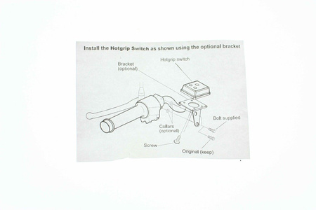 OXFORD Manetki OF691 podgrzewane TOURING do motocykla z panelem sterującym