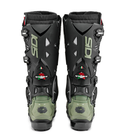 Buty SIDI CROSSFIRE 3 SRS CZARNO - ZIELONE ARMYNERO