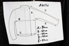 Akito Motorradjacke mit Protektoren Tourenjacke Natur echt Lederjacke Größe L