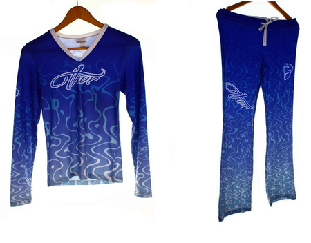 Thor Pyjama Damen Girls MX Fan 100% motocross enduro Größe S NEU