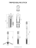 Statyw Quad Lock® Tripod / Selfie Stick