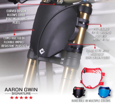 Tablica / plastron na numer startowy do roweru MTB / Suron ODI SIGNATURE