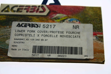 Gabelschutz  ein Stück Kawasaki KX 125/250 1994-1997 Vintage