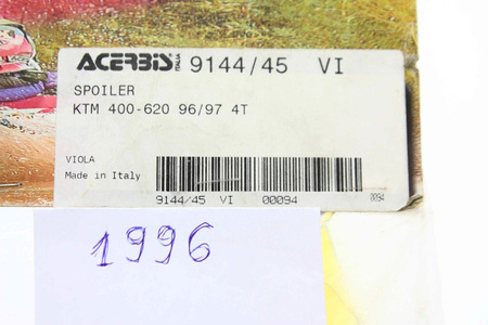 Acerbis wiewki chłodnicy pasują do KTM 400-620 1996