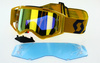 Gogle Scott Prospect zółty/żółty Motocross Enduro NOWE 2022