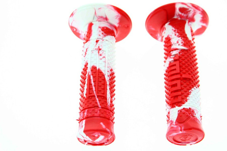 WYPRZEDAŻ Manetki Domino SNAKE czerwono- białe