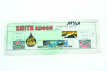 Scheibe für SMITH SPEED Brille transparent NEU