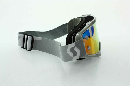 WYPRZEDAŻ Gogle Scott Fury BIAŁY SZARY Motocross Enduro Downhill NEU 2020