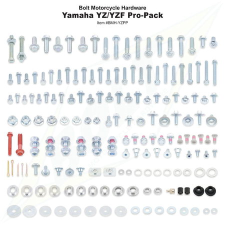 BOLT USA zestaw śrub Pro Pack Yamaha YZ / YZF 2002 do 2013