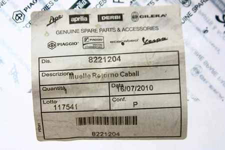 Aprilia Ständerfeder Feder Area Atlantic ETV Gulliver Leonardo Mojito SR RS NEU