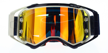 Gogle Scott Prospect szary/granatowy Motocross Enduro NOWE 2022