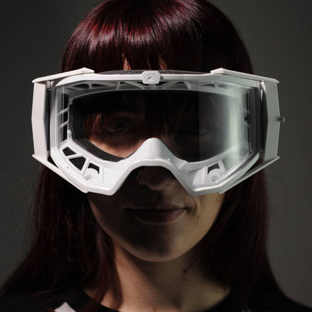 Gogle Ariete 8K , Enduro, Motocross, MTB kompatybilne z okularami korekcyjnymi