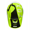 Kask FOX JUNIOR V1 SKEW FLUORESCENT YELLOW ROZ. YS