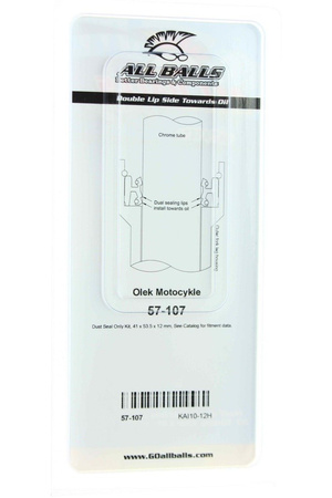 Staubkappensatz 41x53.5x12mm ALL BALLS 57-107 NEU