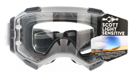 Gogle Scott Fury LS SZARY Motocross Enduro NEU 2022