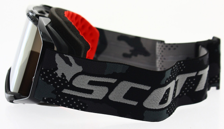 Gogle Scott Prospect szary/czarny Motocross Enduro NOWE 2022