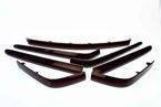 Honda Goldwing GL1800 '08&'10 Trunk / Saddlebag Molding Rear Caliente Red Met