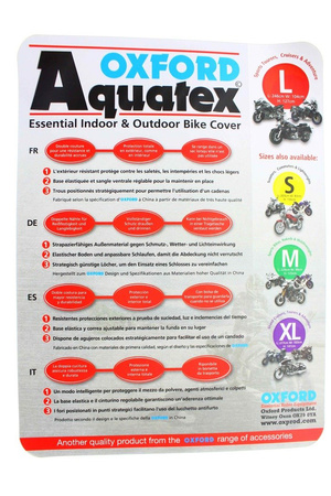 Pokrowiec na motocykl rozmiar L CV204