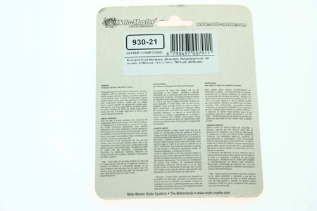 Klocki hamulcowe Moto Master Nitro Series KH 181/245