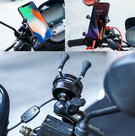 FreedConn motocyklowy uchwyt na telefon MC7W