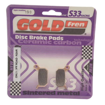 Klocki hamulcowe KH325 Goldfren 190 m.in. pasuje do KTM SX 50