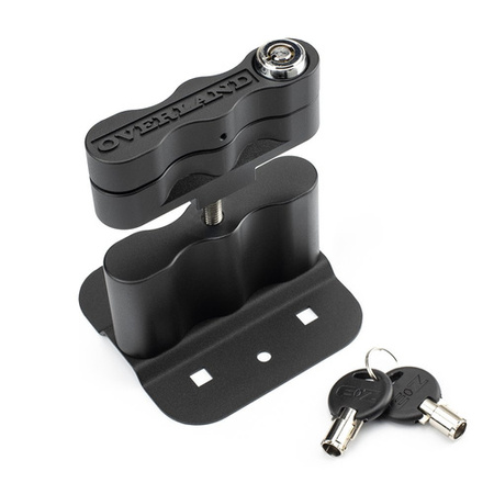 Overland Lockable Mount - Including Lock - Black*