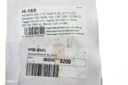 Bremsbeläge für Honda NS1,NSR, Dink 50, Kymco Agility, Movie NEU 8430525016200