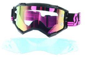 Gogle Scott Fury Czarny Różowy Motocross Enduro NEU 2022