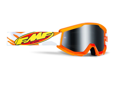 Gogle FMF Powercore Assault orange silver LUSTRO