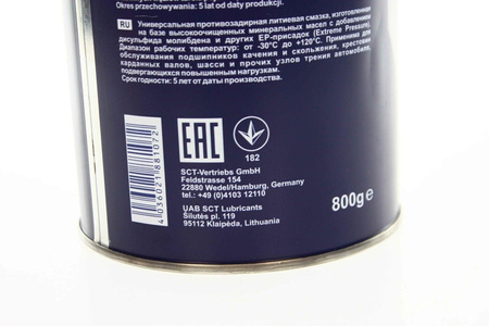 Mannol 8107 Universal Multi-MoS2 Grease EP2 800g