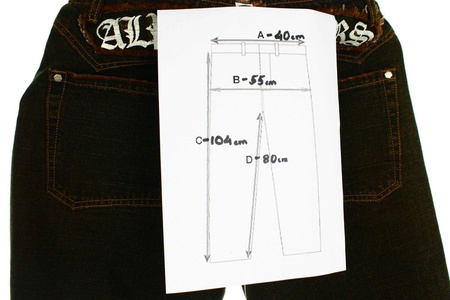 ALPINESTARS Pants Jeans Größe:32 Lange Jeans Hose Denim NEU