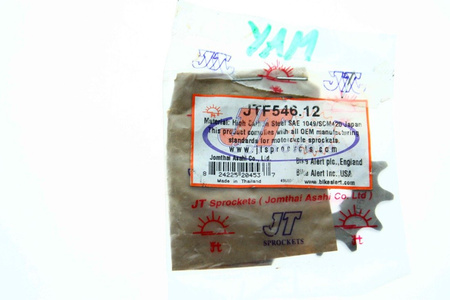 JT Sprockets Ritzel 12 Zähne Teilung 420 JTF546.12 NEU