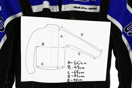 Spyke Motorrad / Roller Damen Jacke mit Ellbogenschützer Schulternschützer NEU