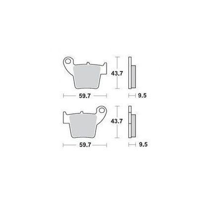 Klocki hamulcowe Moto Master Nitro Series KH 346