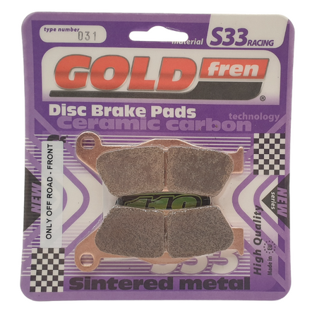 Klocki hamulcowe KH181 GOLDfren 031 m.in. pasuje do dużych KTM przód