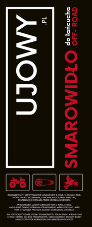 SMAROWIDŁO OFF-ROAD Ujowy smar do łańcucha 750ml